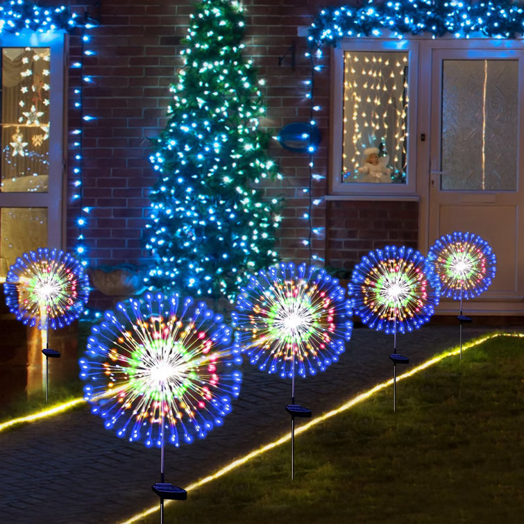 Solar led christmas store lights outdoor